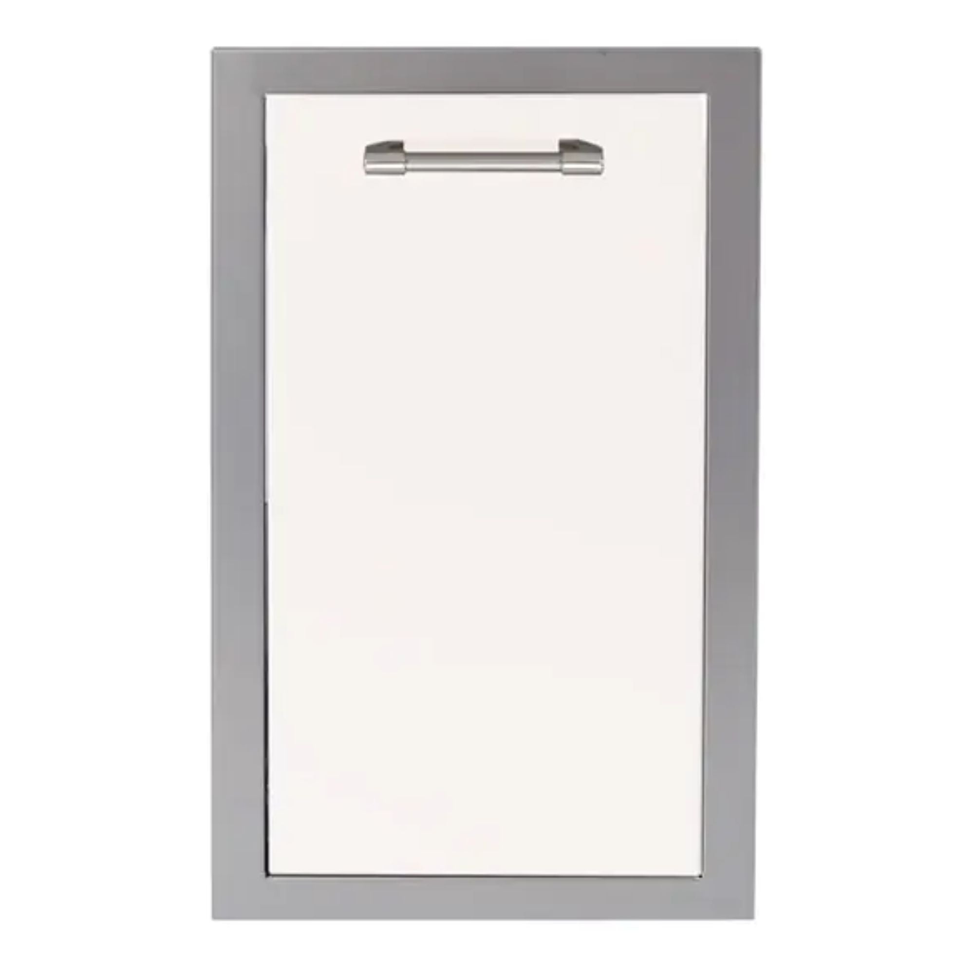 Alfresco 15-Inch Stainless Steel Soft-Close Roll-Out Trash Center