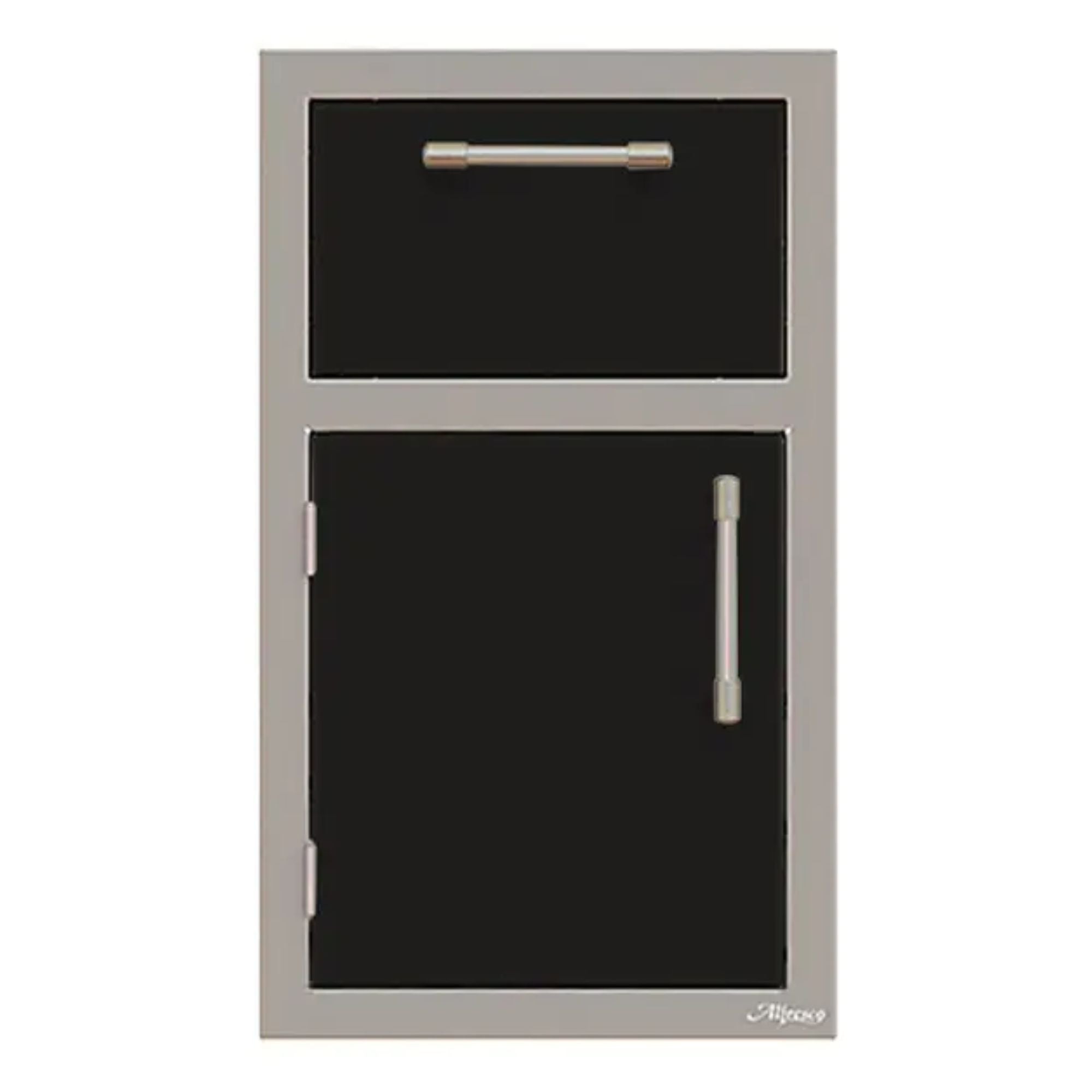 Alfresco 17-Inch Stainless Steel Left-Hinged Soft-Close Door & Drawer Combo
