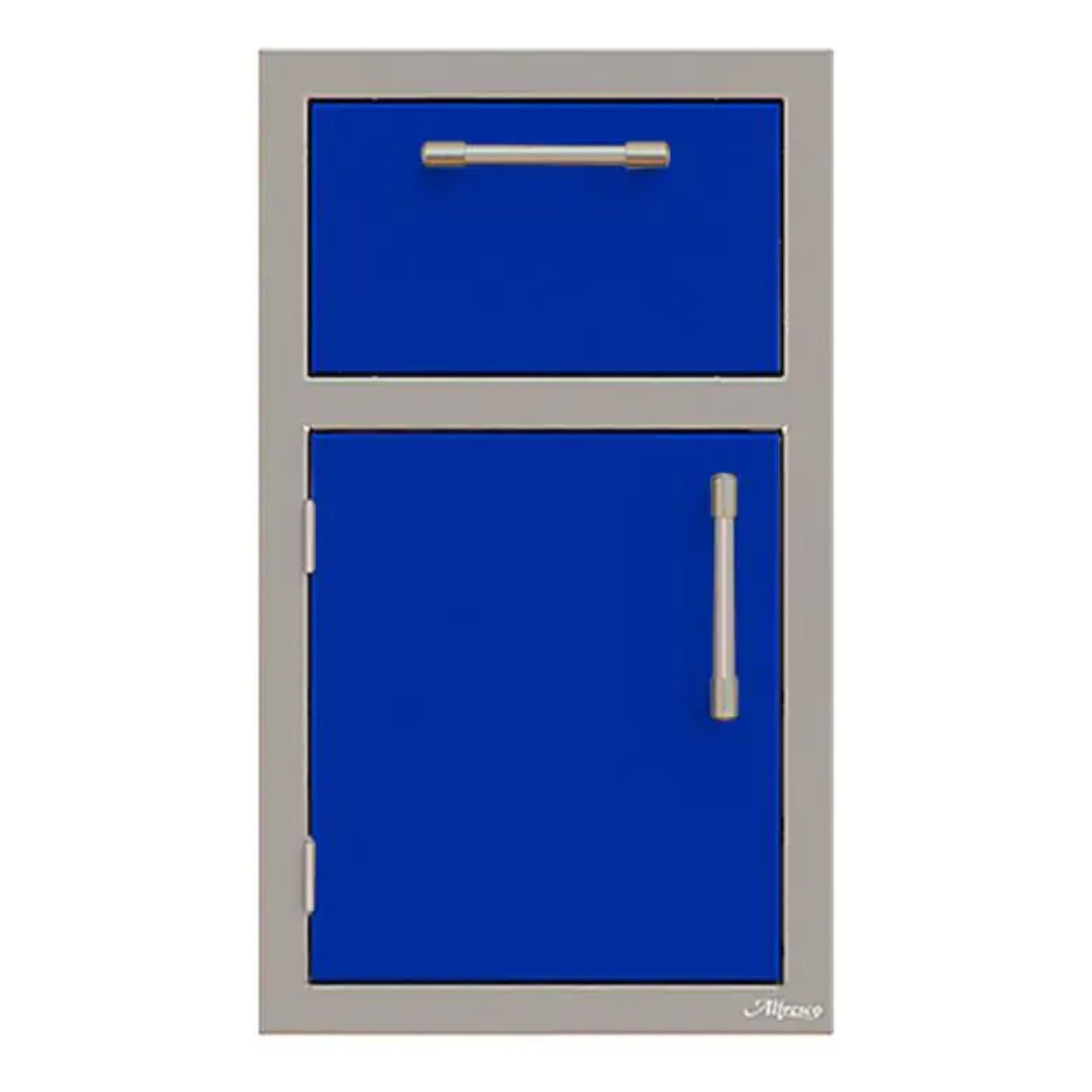 Alfresco 17-Inch Stainless Steel Left-Hinged Soft-Close Door & Drawer Combo