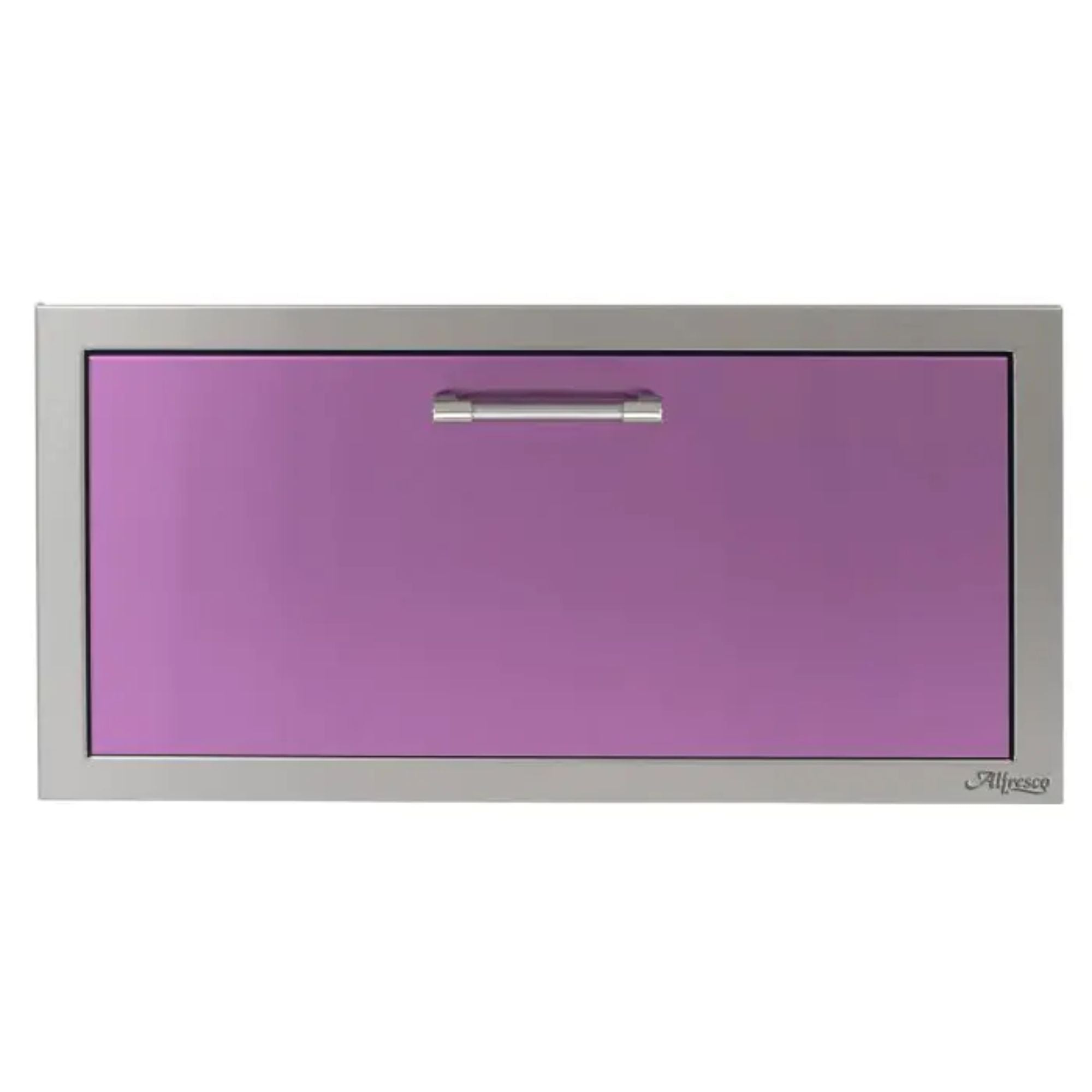 Alfresco 30-Inch VersaPower Stainless Steel Soft-Close Single Drawer