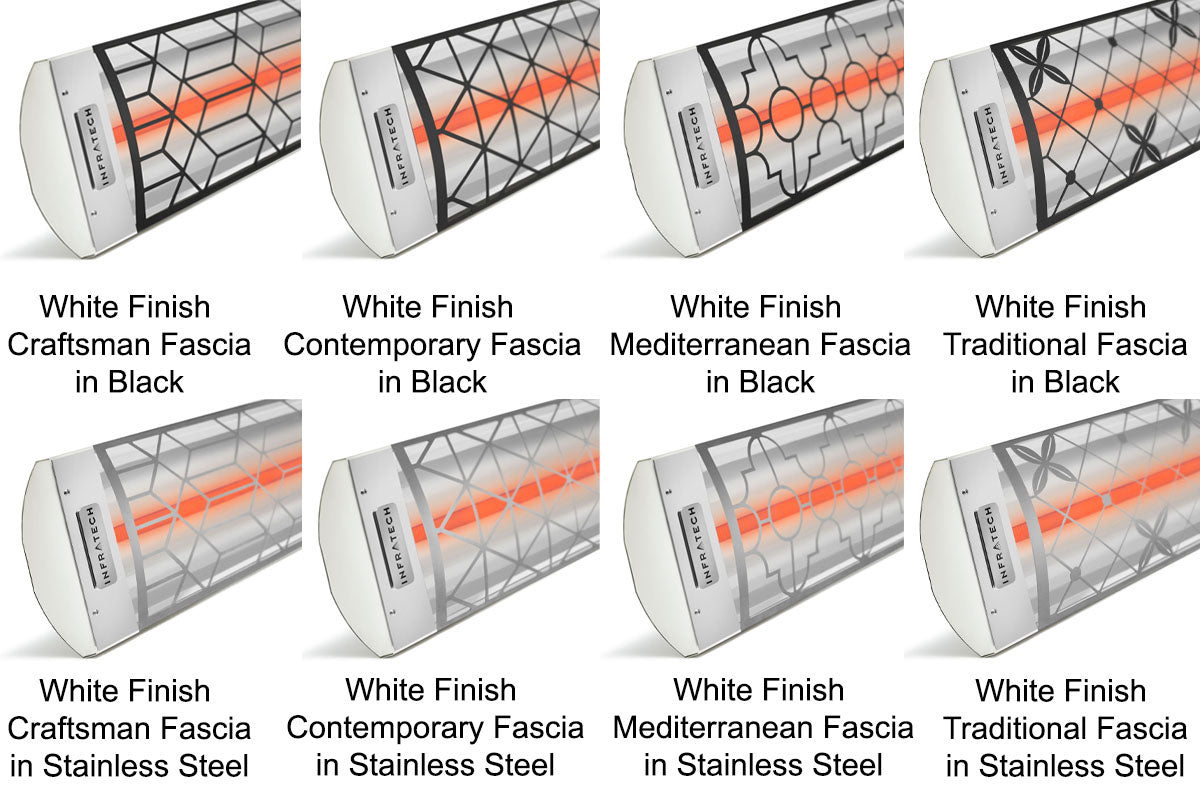 Infratech C-Series Single Element 2000Watt Outdoor Infrared Electric Heater | 240V