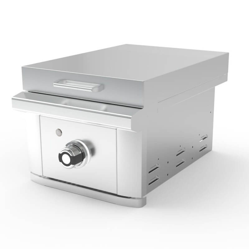 Wildfire Ranch Pro 15 Inch Stainless Steel Built-In Gas Griddle