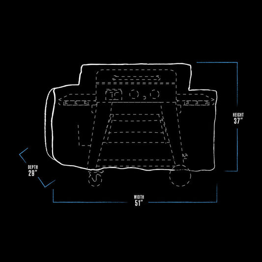 Pit Boss 2-Burner Ultimate Griddle Cover