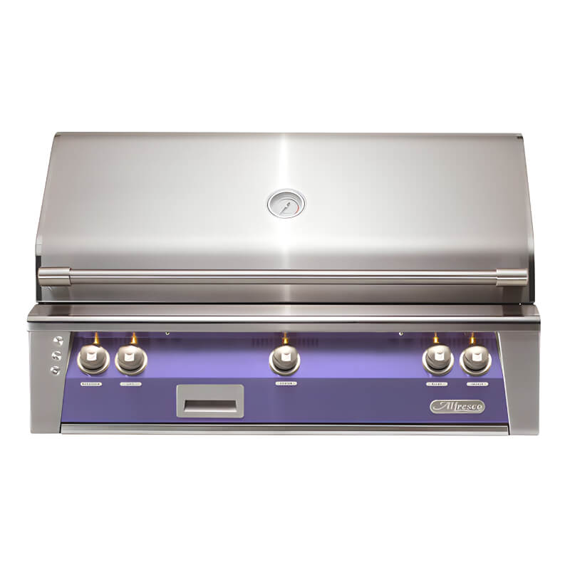 Alfresco ALXE 42-Inch Built-In Gas Grill With Sear Zone And Rotisserie