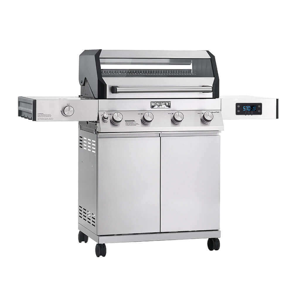 Monument Denali 405 | Stainless Steel Smart Tech Propane Gas Grill
