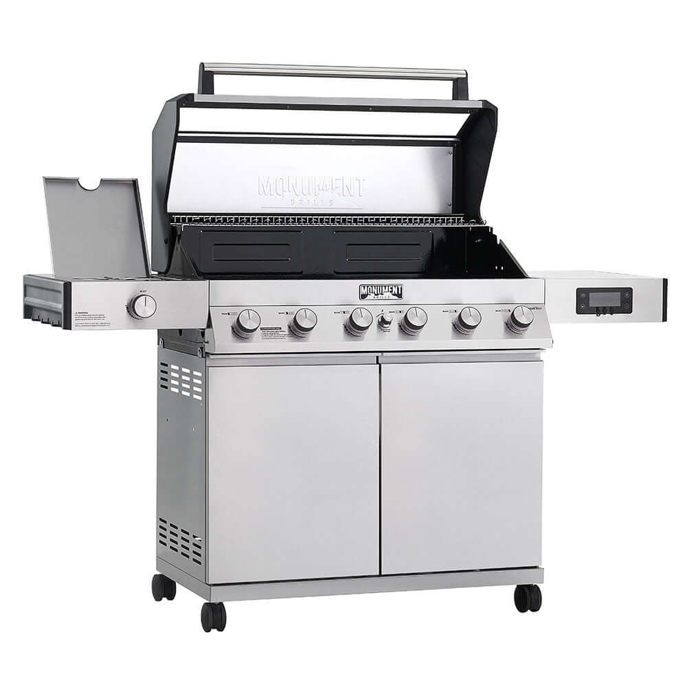 Monument Denali 605 | Stainless Steel Smart Tech Natural/Propane Gas Grill