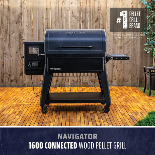 Pit Boss Navigator 1600 Connected Pellet Grill - PB1600M