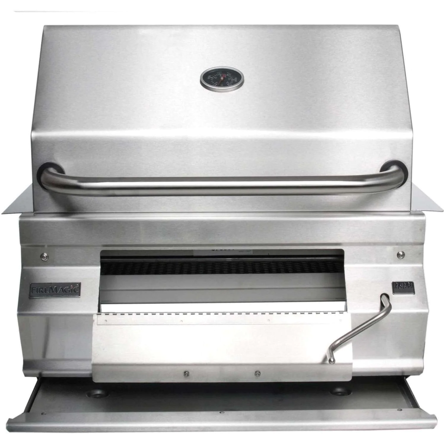 Charcoal Grill in Stainless Steel