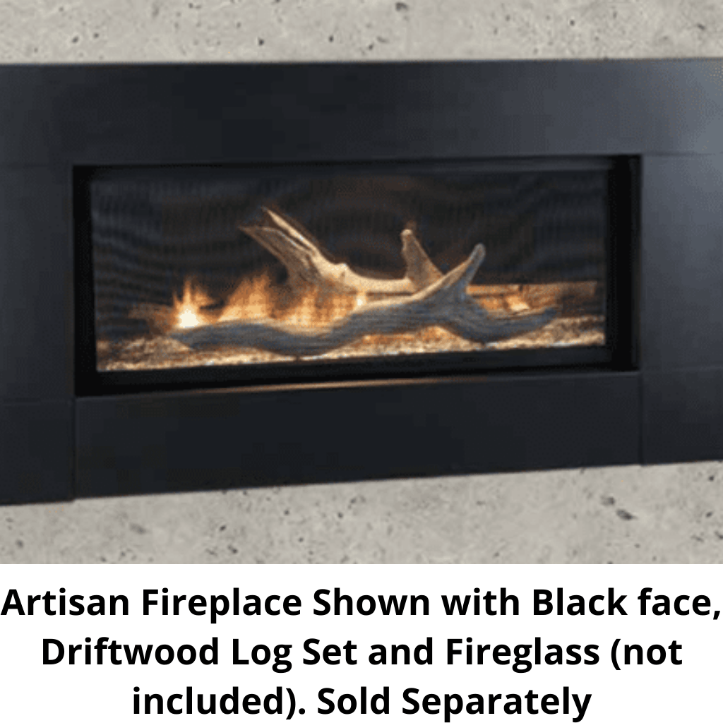 Monessen - 42" Linear Artisan Reduced BTU Vent Free Gas Fireplace with IPI Plus