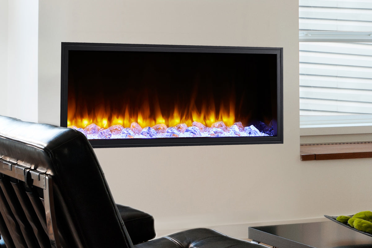 SimpliFire Scion 43'' Built-In Linear Electric Fireplace