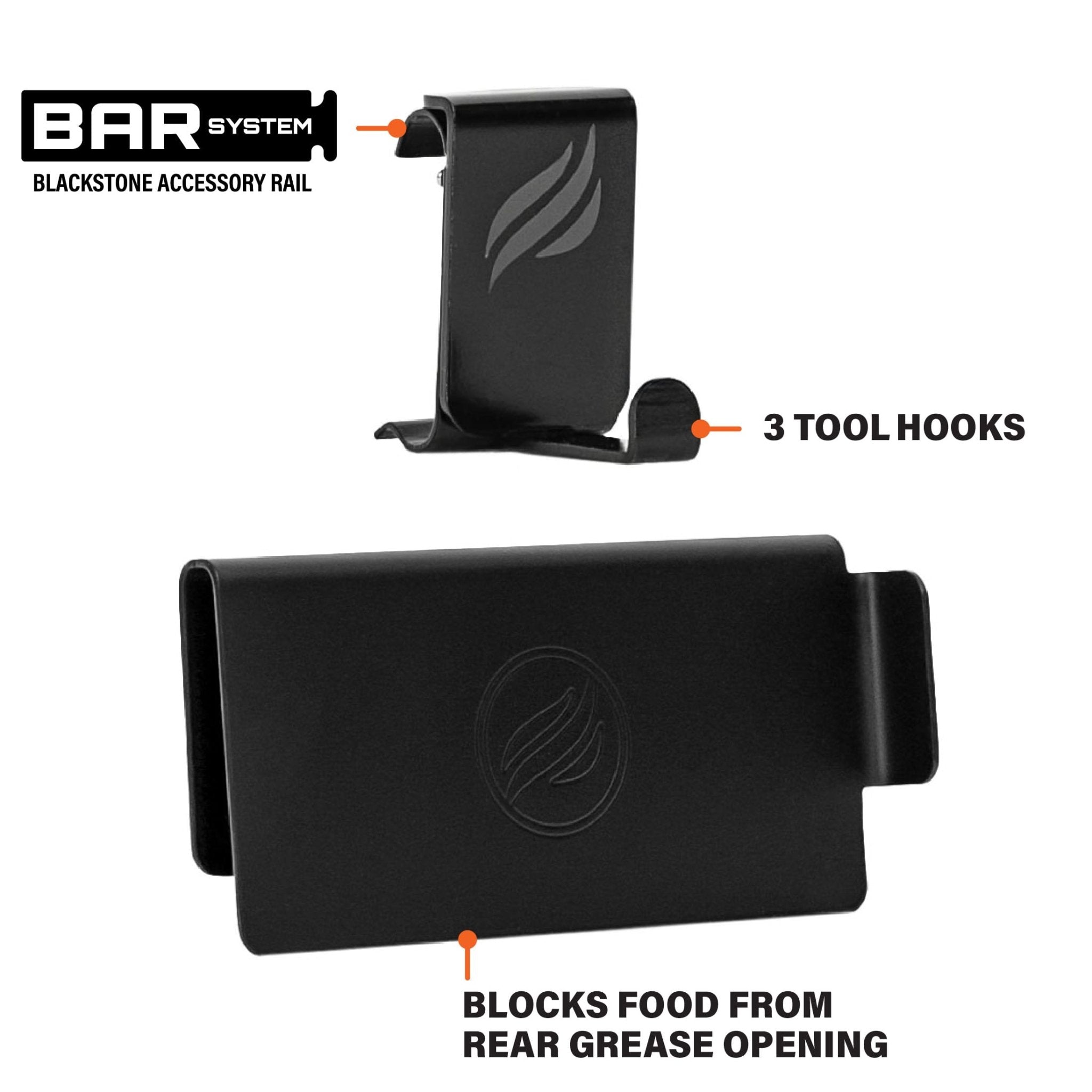 Blackstone Grease Gate and Tool Hooks Attachments