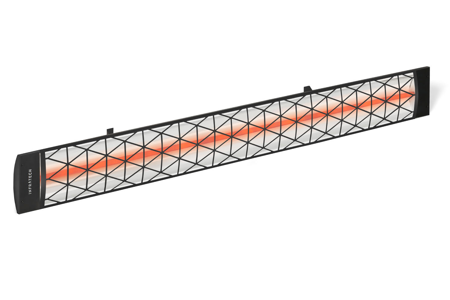 Infratech Motif Contemporary Fascia Kit for Single Element Heater | Black