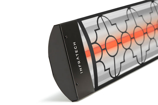 Infratech Motif Mediterranean Fascia Kit for Single Element Heater | Black