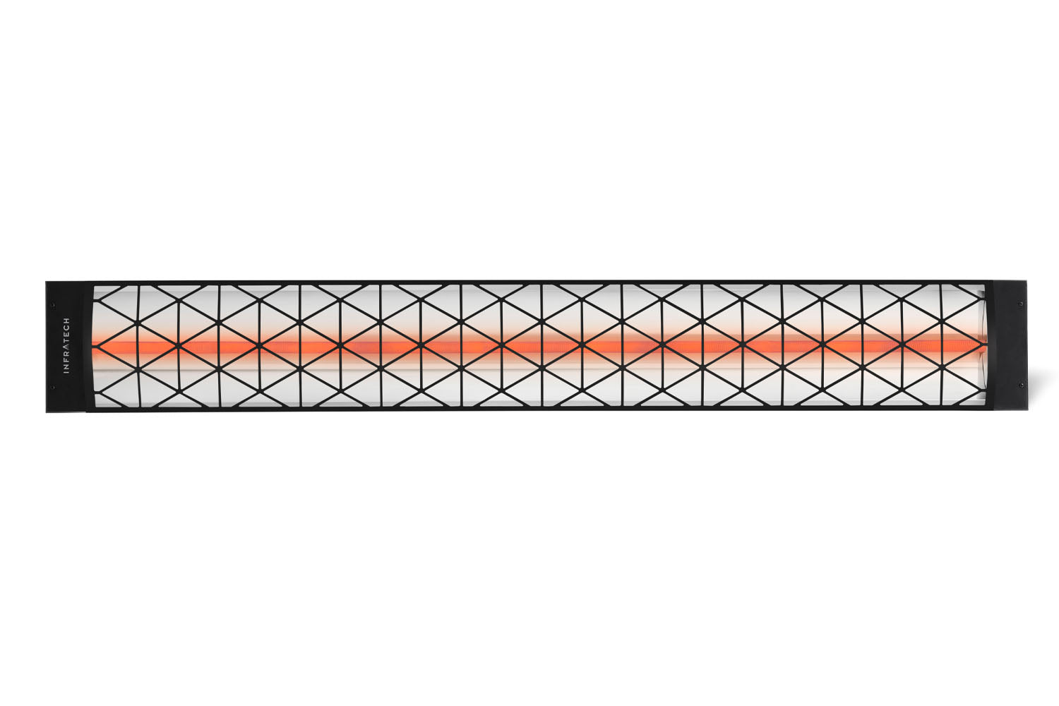 Infratech Motif Contemporary Fascia Kit for Single Element Heater | Black