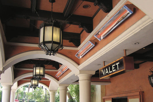 Infratech W-Series Single Element 2000Watt Outdoor Infrared Electric Heater | 240V