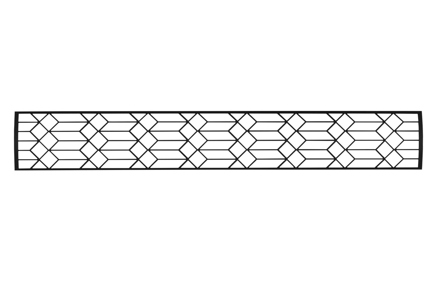 Infratech Motif Craftsman Fascia Kit for Double Element Heater | Black