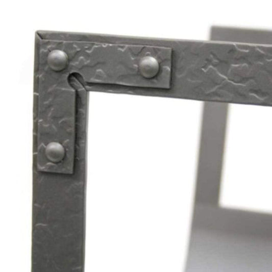 Pilgrim - 15" Natural Iron Forged Iron Wood Holder