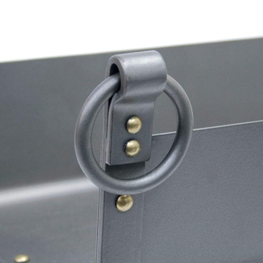 Pilgrim - 20" Natural Iron Greyson Wood Holder