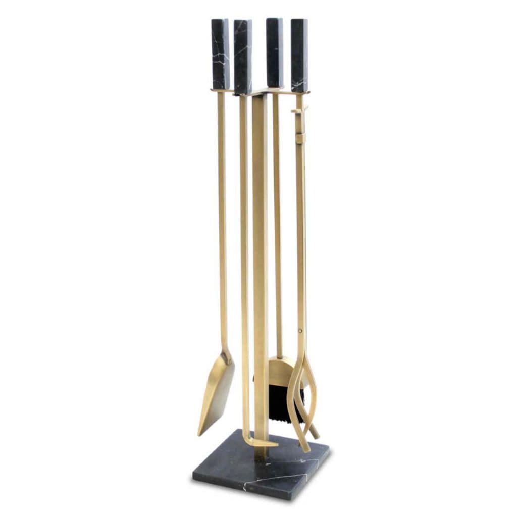 Pilgrim - 33" 4-Piece Burnished Brass Marble – Nero Tool Set