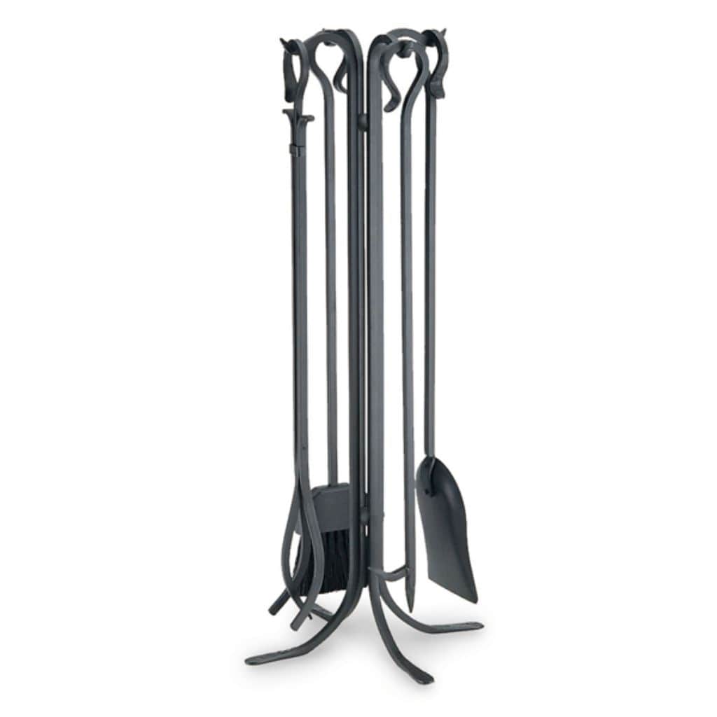 Pilgrim - 33" Matte Black Forged Large Hearth