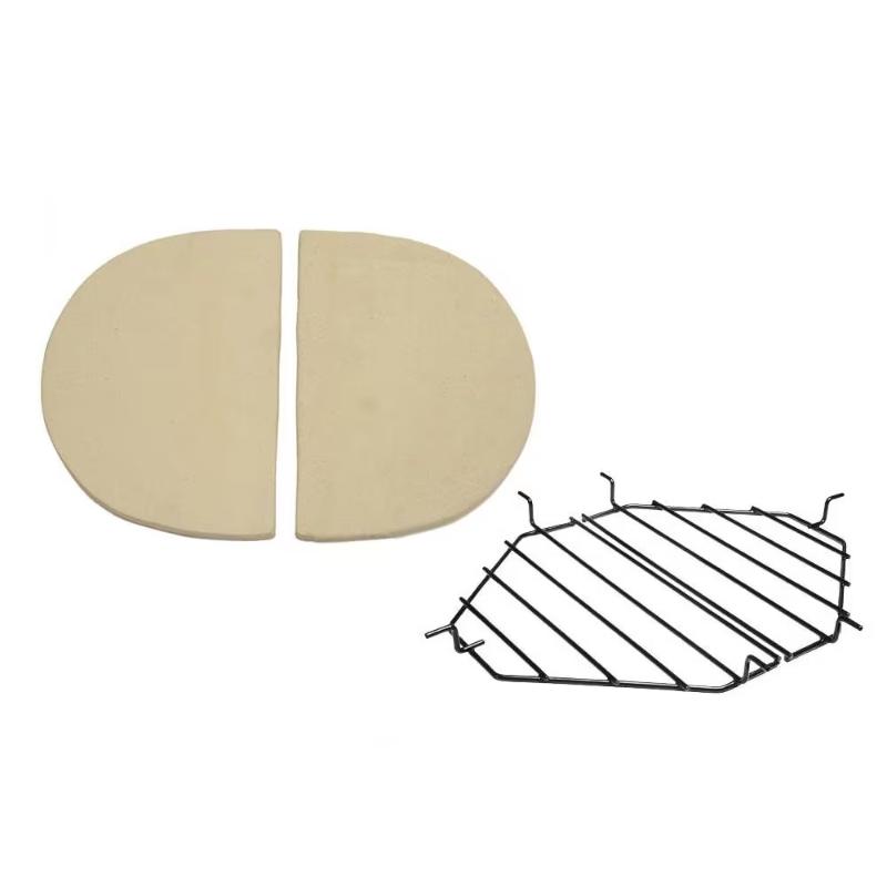 Primo Ceramic Heat Deflector Kit For Primo Oval Junior 200 Kamado