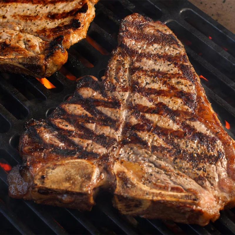 Primo Half Moon Cast Iron Searing Grate For Primo Oval XL 400 Grills - PG00361