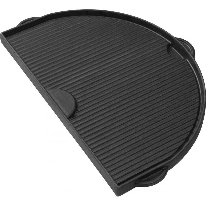 Primo Half Moon Cast Iron Griddle For Primo Oval Large 300 Grill- PG00365