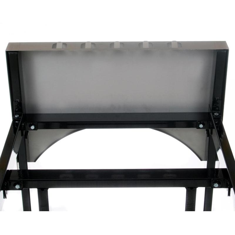 Primo Steel Cart With Stainless Steel Side Tables For Oval XL / Oval Large - PG00370