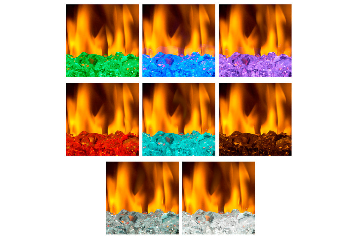 Dimplex Nova 33" Multi-Fire XHD Plug-in Electric Firebox - Acrylic Glass