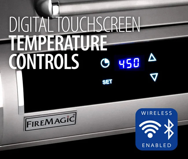 Fire Magic EL500 31-Inch Built-In Electric Grill W/ Digital Timer & Bluetooth - EL500I-3Z1E