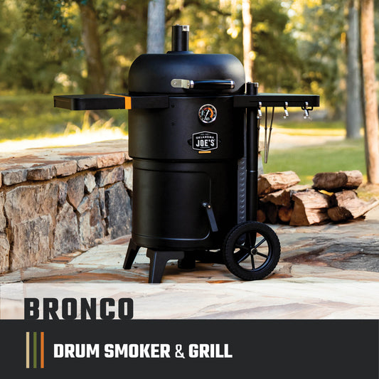 Oklahoma Joe's Bronco Drum Smoker & Grill