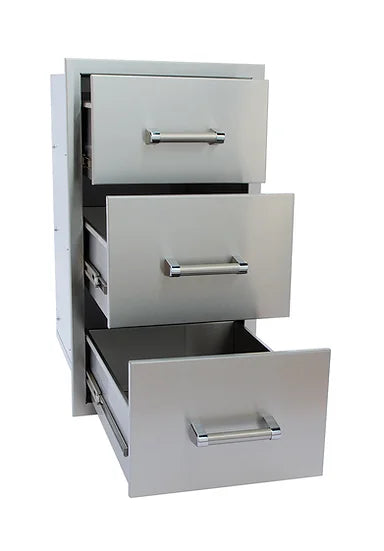 KoKoMo Outdoor Kitchen Triple Drawer