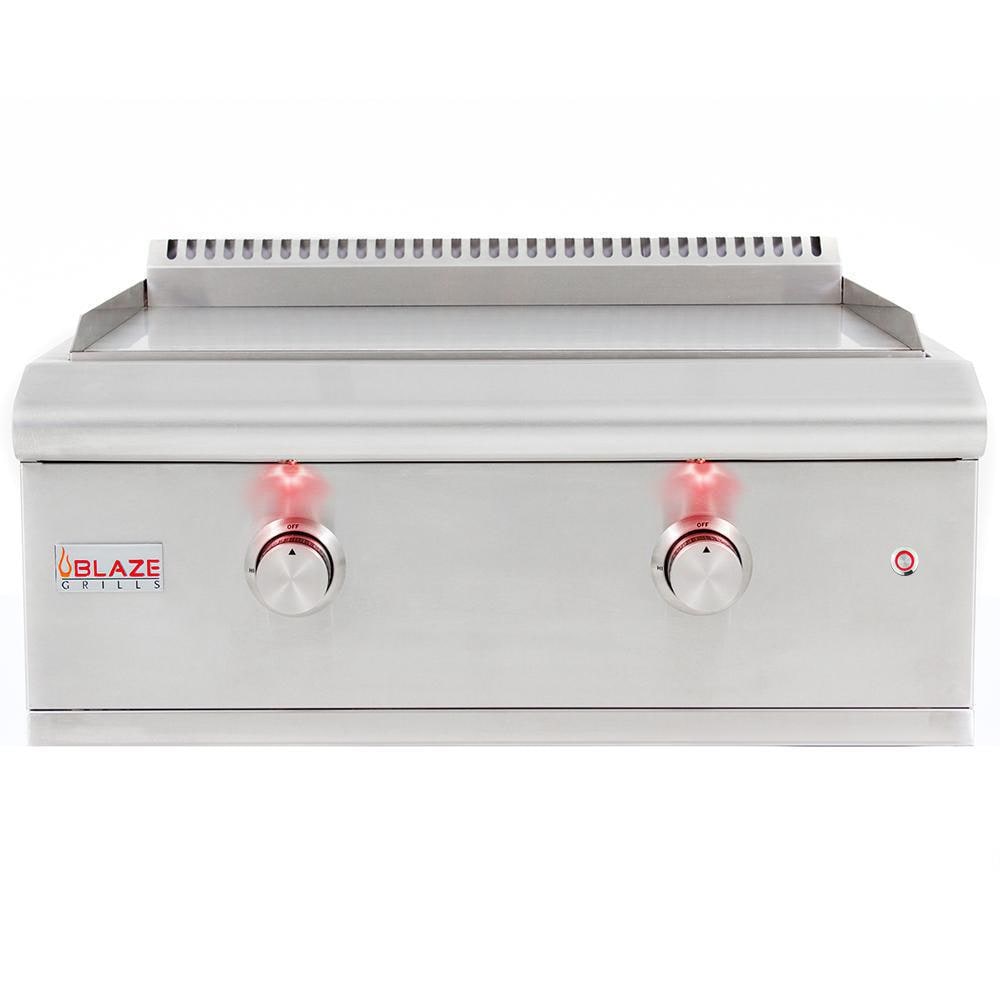 Blaze Premium LTE 30-Inch Built-In Stainless Steel Gas Griddle