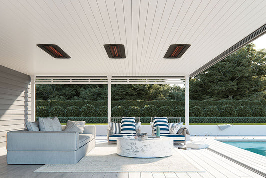 Bromic Heating - Tungsten Electric Recess Kit 3000W/6000W Black - BH8180011