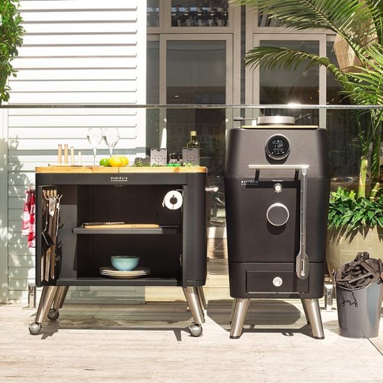 Everdure 4K 21-Inch Charcoal Grill & Smoker - HBCE4KBUS/HBCE4KGUS