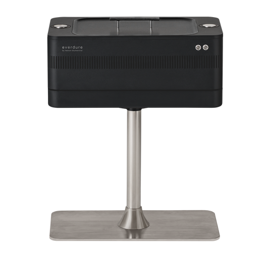 Everdure FUSION 29-Inch Charcoal Grill With Rotisserie & Electronic Ignition - HBCE1BBSUS