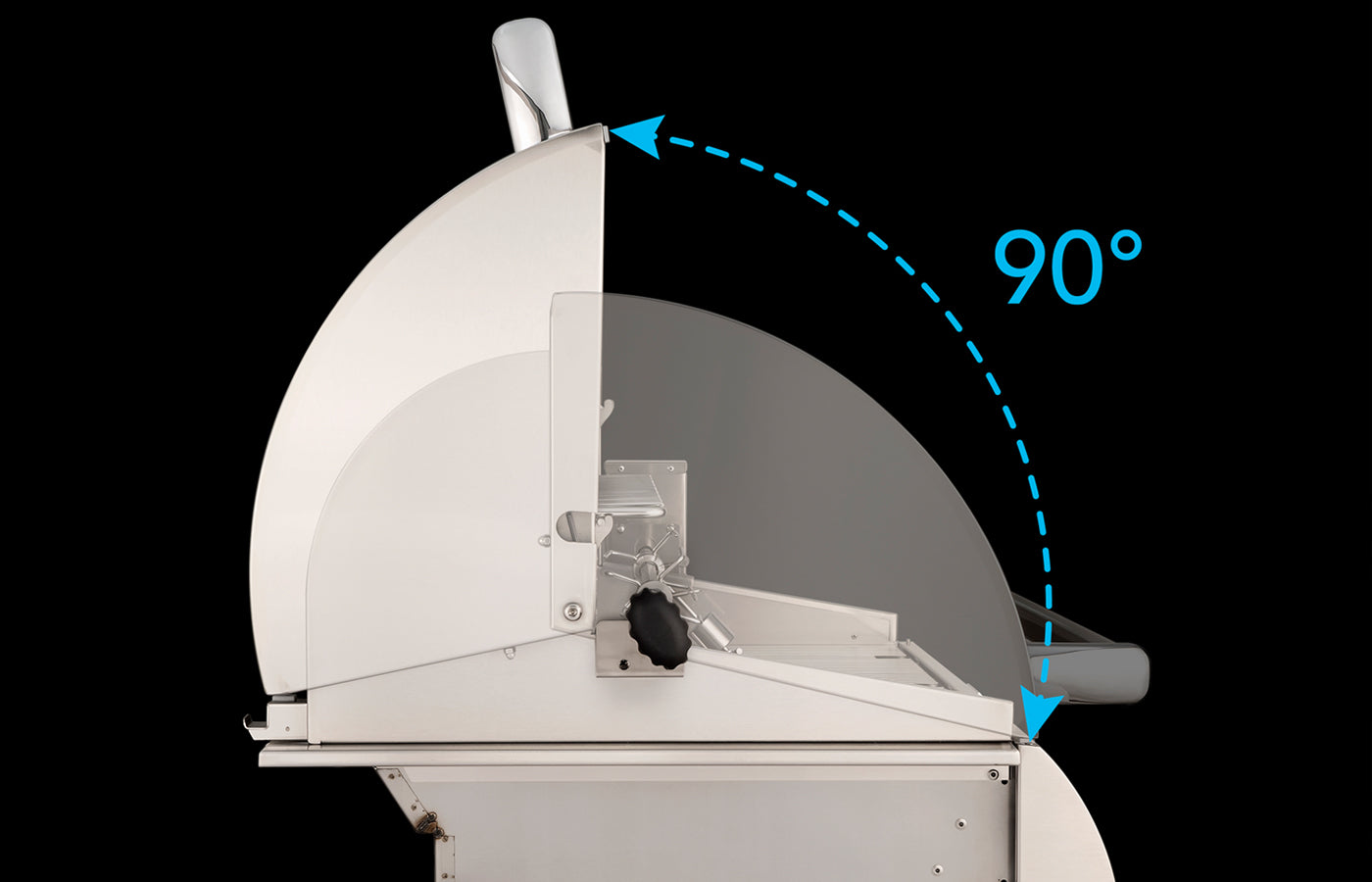 Fire Magic - Echelon Diamond E1060s 48" Freestanding Gas Grill with Rotisserie, Single Side Burner & Digital Thermometer, Propane - E1060s-8E1P-62