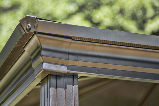 Gazebo Penguin - Venus Slate Gazebo with Polycarbonate Roof