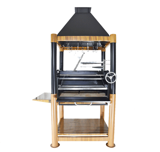 Tagwood BBQ Beast Argentine Wood Fire & Charcoal Grill - BBQ02SI