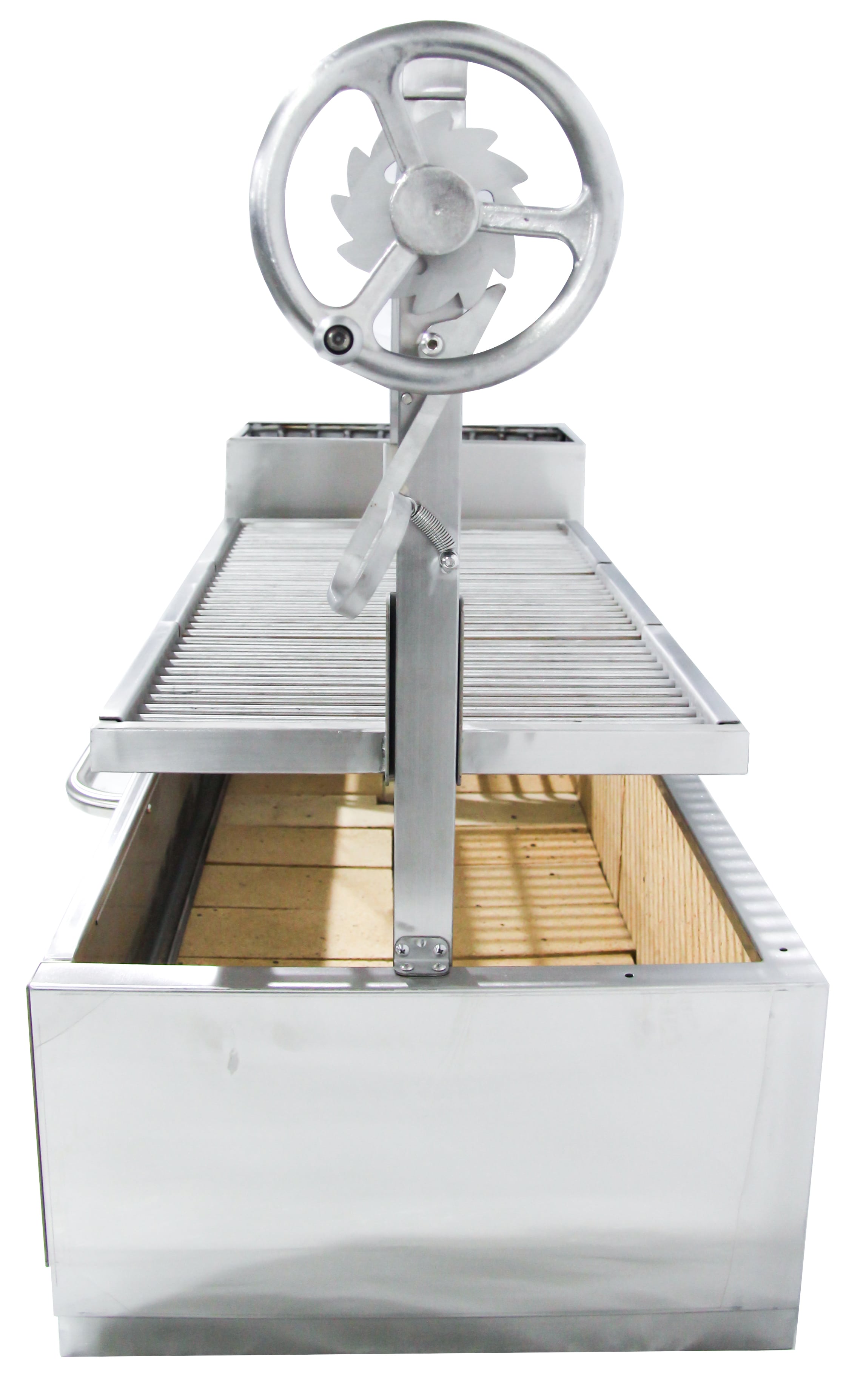 Tagwood BBQ Fully Assembled Built-In Santa Maria Argentine Wood Fire & Charcoal Gaucho Grill - BBQ05SSF