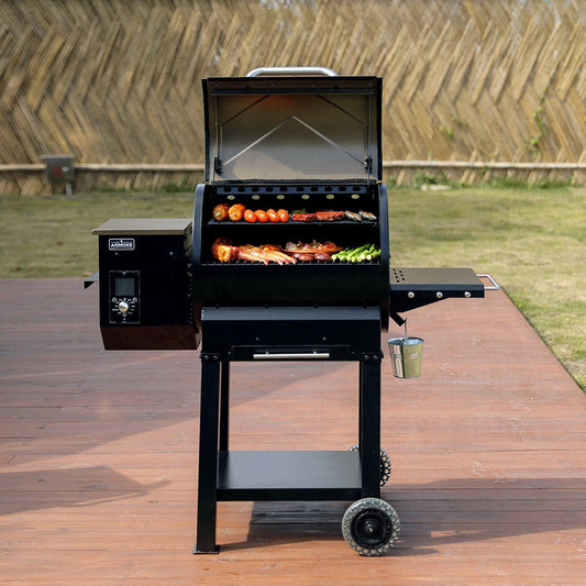 ASMOKE Wood Pellet Grill Smoker AS550 | ASCA ™