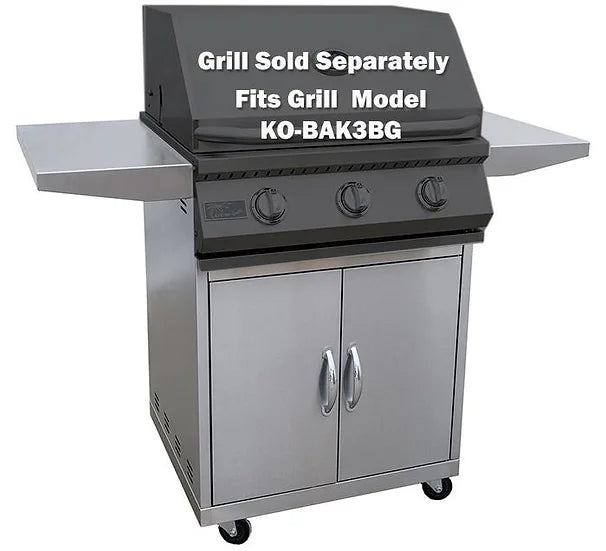KoKoMo 26-Inch Built in 3 Burner Gas Grill