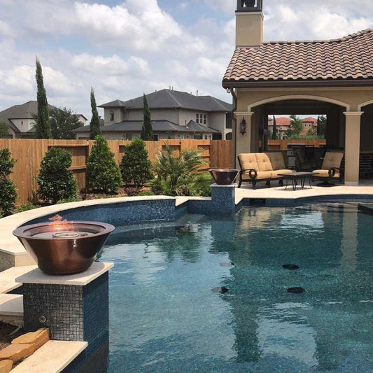 Cazo 24-Inch Powder Coated Fire Bowl