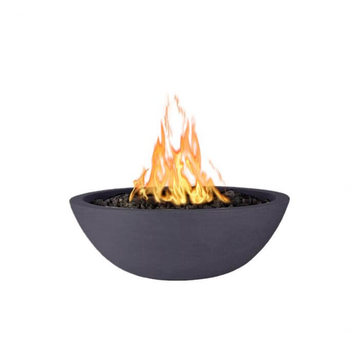 Sedona 33-Inch Concrete Round Fire Bowl
