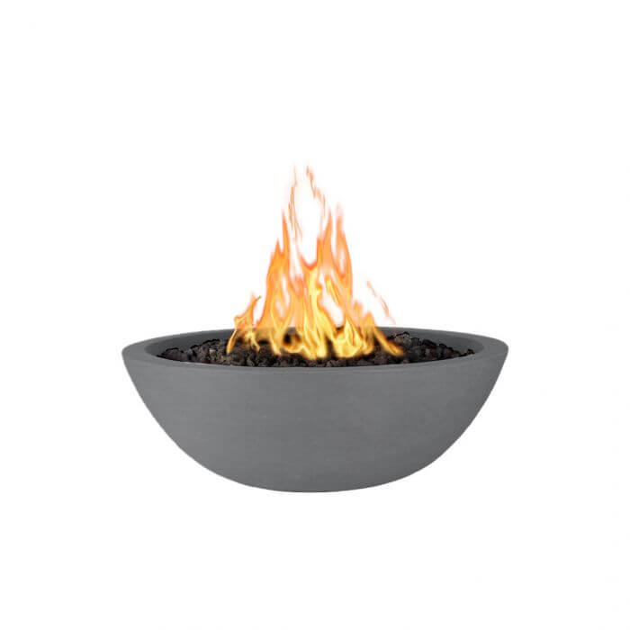 Sedona 33-Inch Concrete Round Fire Bowl