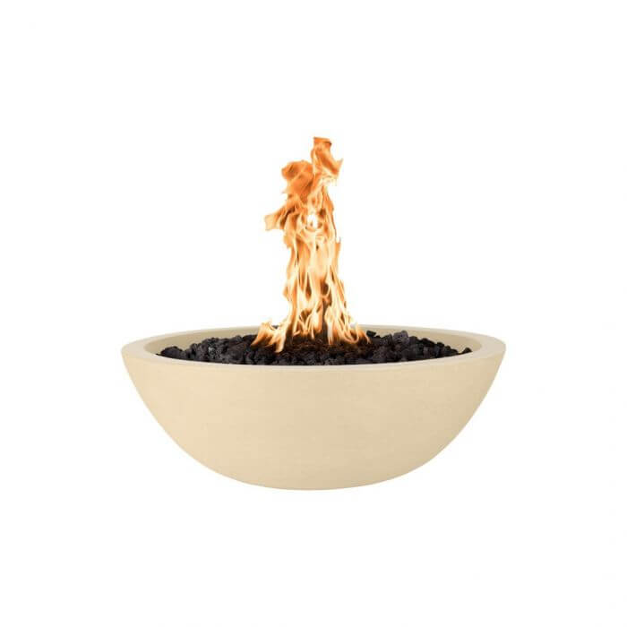 Sedona 33-Inch Concrete Round Fire Bowl