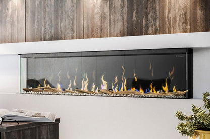 Dimplex IgniteXL Bold 74" Smart Linear Multi-Side View Built-In Electric Fireplace