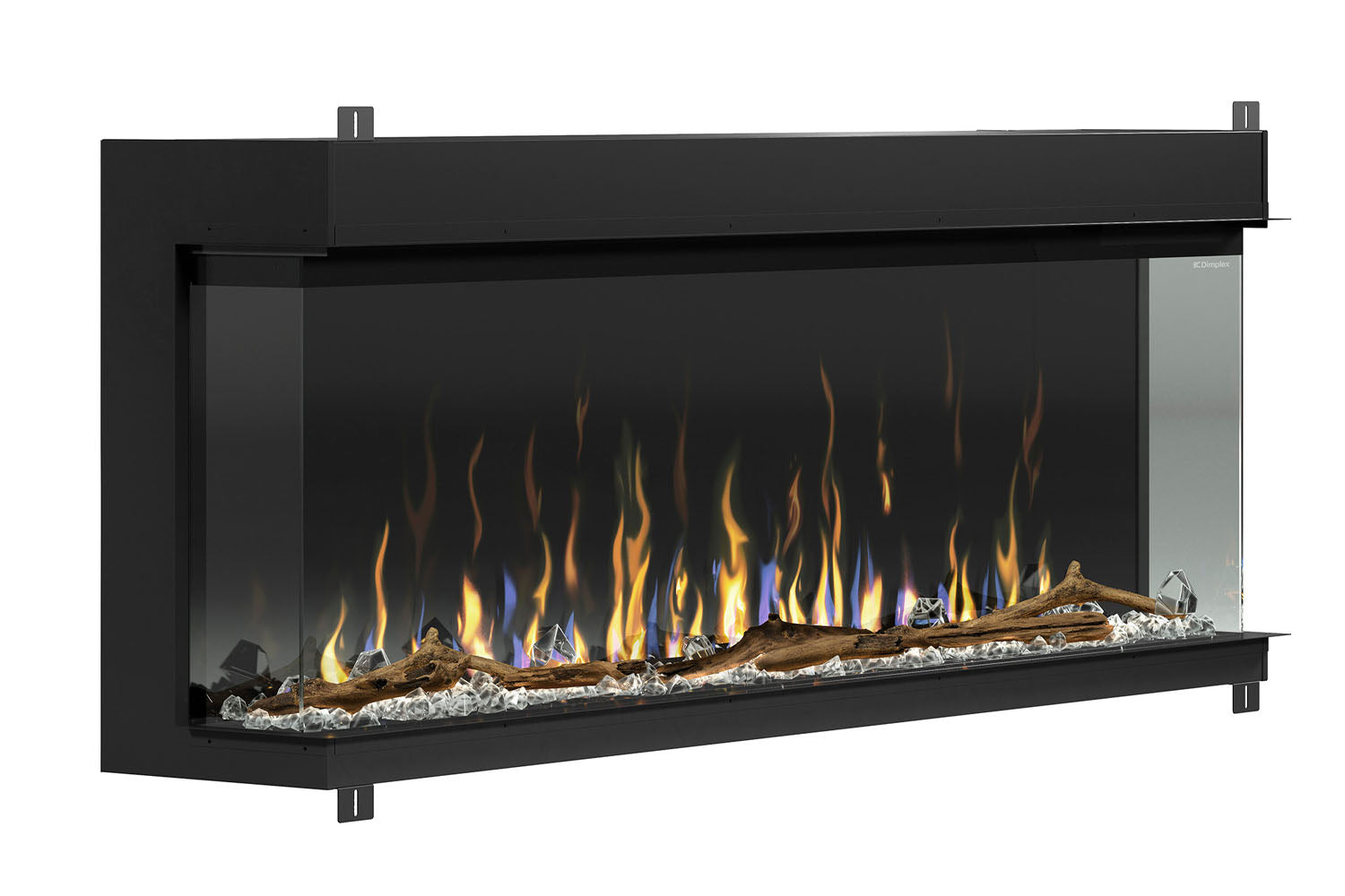 Dimplex IgniteXL Bold 60" Smart Linear Multi-Side View Built-In Electric Fireplace