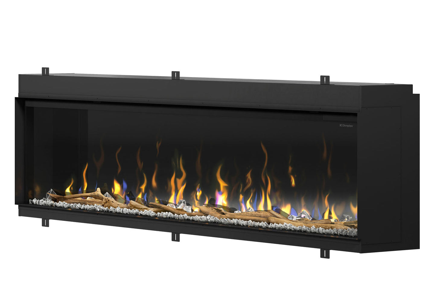 Dimplex IgniteXL Bold 88" Smart Linear Multi-Side View Built-In Electric Fireplace