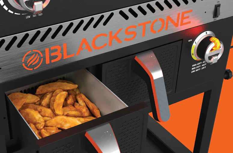 Blackstone 36 inch griddle with air fryer combo 